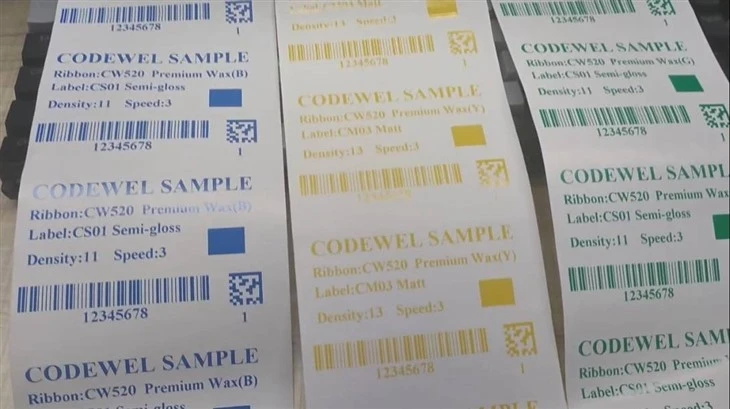 Premium Colorful Wax Ribbon CW520 Thermal Transfer Ribbon
